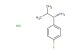 (1S)-1-(4-fluorophenyl)-2-methylpropan-1-amine hydrochloride