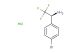 (1S)-1-(4-bromophenyl)-2,2,2-trifluoroethan-1-amine hydrochloride
