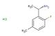 (1S)-1-(2-fluoro-5-methylphenyl)ethan-1-amine hydrochloride
