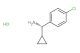 (S)-(4-chlorophenyl)(cyclopropyl)methanamine hydrochloride
