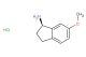 (1R)-6-methoxy-2,3-dihydro-1H-inden-1-amine hydrochloride