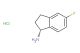 (1R)-5-fluoro-2,3-dihydro-1H-inden-1-amine hydrochloride