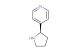 4-[(2R)-pyrrolidin-2-yl]pyridine