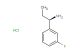 (1R)-1-(3-fluorophenyl)propan-1-amine hydrochloride