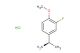 (1R)-1-(3-fluoro-4-methoxyphenyl)ethan-1-amine hydrochloride