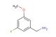 (3-fluoro-5-methoxyphenyl)methanamine