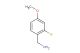 (2-fluoro-4-methoxyphenyl)methanamine