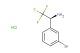 (1S)-1-(3-bromophenyl)-2,2,2-trifluoroethan-1-amine hydrochloride