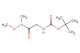tert-butyl (2-(methoxy(methyl)amino)-2-oxoethyl)carbamate