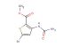 methyl 5-bromo-3-(carbamoylamino)thiophene-2-carboxylate