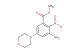 methyl 3-amino-5-(morpholin-4-yl)-2-nitrobenzoate