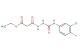 ethyl 3-(2-(3-chloro-4-fluorophenylcarbamoyl)hydrazinyl)-3-oxopropanoate