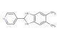 5,6-dimethyl-2-(pyridin-4-yl)-2,3-dihydro-1H-1,3-benzodiazole