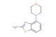 4-(morpholin-4-yl)-1,3-benzothiazol-2-amine
