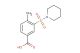 4-methyl-3-(piperidine-1-sulfonyl)benzoic acid