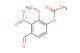 4-formyl-2-methoxy-3-nitrophenyl acetate