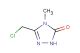 3-(chloromethyl)-4-methyl-4,5-dihydro-1H-1,2,4-triazol-5-one