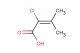 2-chloro-3-methylbut-2-enoic acid