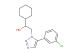 2-[5-(3-chlorophenyl)-1H-1,2,3-triazol-1-yl]-1-cyclohexylethan-1-ol