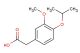 2-[3-methoxy-4-(propan-2-yloxy)phenyl]acetic acid