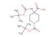 1-(tert-butoxycarbonyl)-4-(tert-butoxycarbonylamino)piperidine-4-carboxylic acid