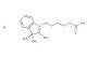 1-(5-carboxypentyl)-2,3,3-trimethyl-3H-indol-1-ium bromide