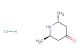 trans-2,6-dimethyl-4-oxo-piperidine hydrochloride