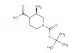 (3R,4S)-1-(tert-butoxycarbonyl)-3-methylpiperidine-4-carboxylic acid