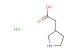 2-(pyrrolidin-3-yl)acetic acid hydrochloride