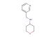 N-[(pyridin-3-yl)methyl]oxan-4-amine