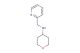 N-[(pyridin-2-yl)methyl]oxan-4-amine