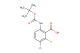 6-((tert-butoxycarbonyl)amino)-3-chloro-2-fluorobenzoic acid