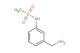 N-[3-(aminomethyl)phenyl]methanesulfonamide