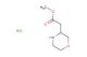 methyl 2-(morpholin-3-yl)acetate hydrochloride