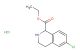 ethyl 6-chloro-1,2,3,4-tetrahydroisoquinoline-1-carboxylate hydrochloride
