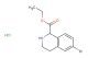 ethyl 6-bromo-1,2,3,4-tetrahydroisoquinoline-1-carboxylate hydrochloride