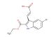 3-[5-bromo-2-(ethoxycarbonyl)-1H-indol-3-yl]prop-2-enoic acid