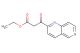 ethyl 3-(1,6-naphthyridin-2-yl)-3-oxopropanoate