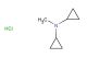 N-cyclopropyl-N-methylcyclopropanamine hydrochloride