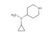 N-cyclopropyl-N-methylpiperidin-4-amine