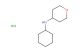 N-cyclohexyloxan-4-amine hydrochloride