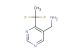 [4-(1,1-difluoroethyl)pyrimidin-5-yl]methanamine