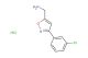[3-(3-chlorophenyl)-1,2-oxazol-5-yl]methanamine hydrochloride