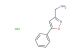 (5-phenyl-1,2-oxazol-3-yl)methanamine hydrochloride