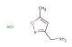 (5-methyl-1,2-oxazol-3-yl)methanamine hydrochloride