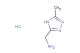 (5-methyl-4H-1,2,4-triazol-3-yl)methanamine hydrochloride