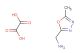 (5-methyl-1,3,4-oxadiazol-2-yl)methanamine oxalate