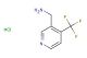 [4-(trifluoromethyl)pyridin-3-yl]methanamine hydrochloride