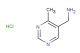 (4-methylpyrimidin-5-yl)methanamine hydrochloride