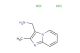 (2-methylimidazo[1,2-a]pyridin-3-yl)methanamine dihydrochloride